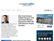 Tablet Screenshot of imagingbiz.com